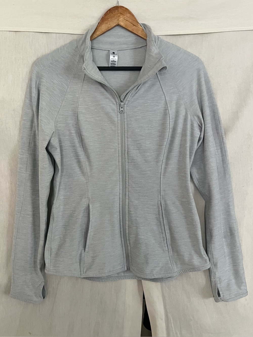 Yogalicious Full Zip Jacket Grey Medium